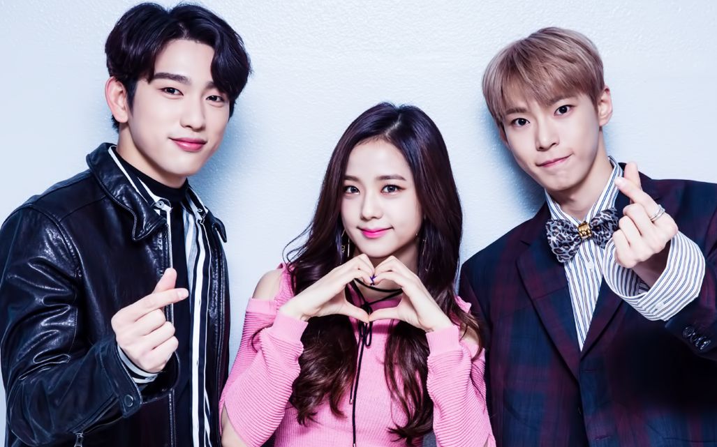 【reaction】170205人气歌谣mc特别舞台(申告式)观看反应_哔哩哔哩