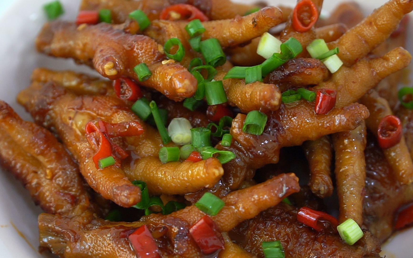 秘制香辣鸡脚,香辣可口有嚼劲,做法简单色香味美!_哔哩哔哩 (゜-゜)つ