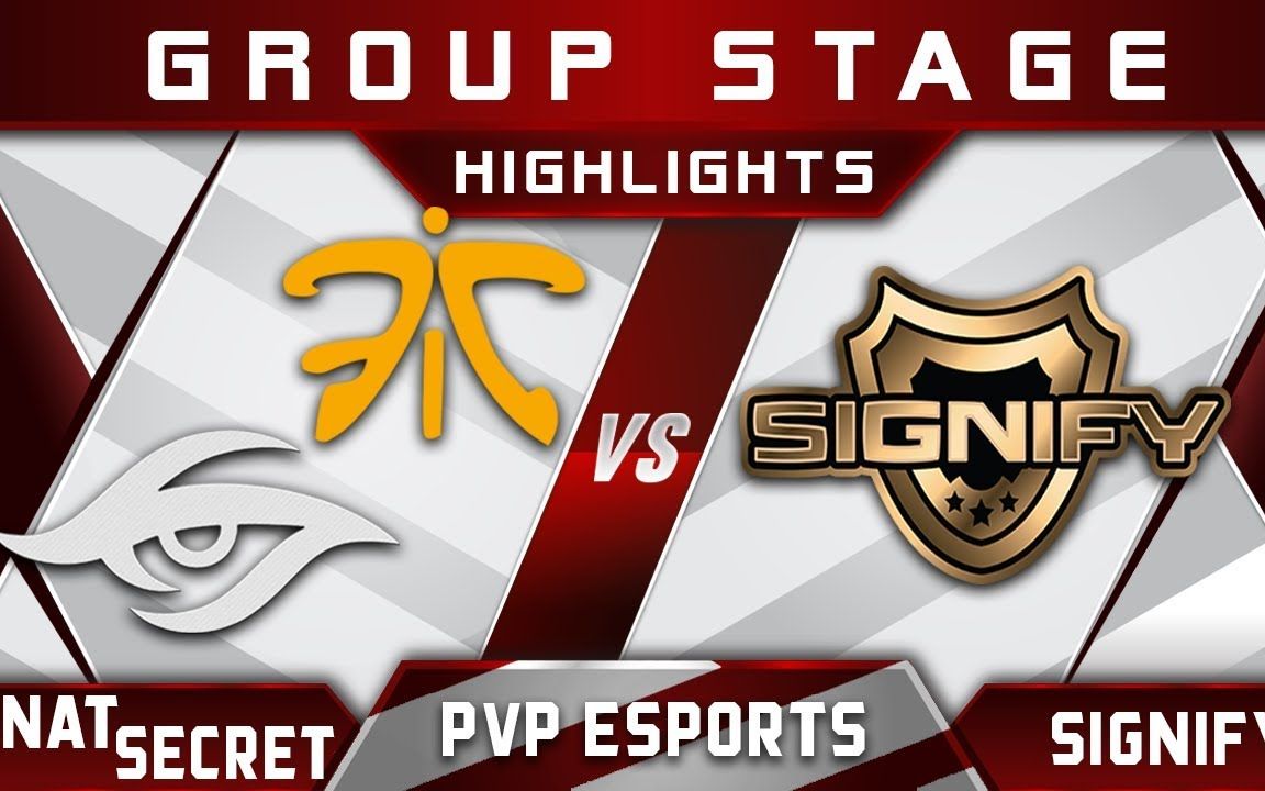 secret _ fnatic vs signify - pvp esports championship 2018