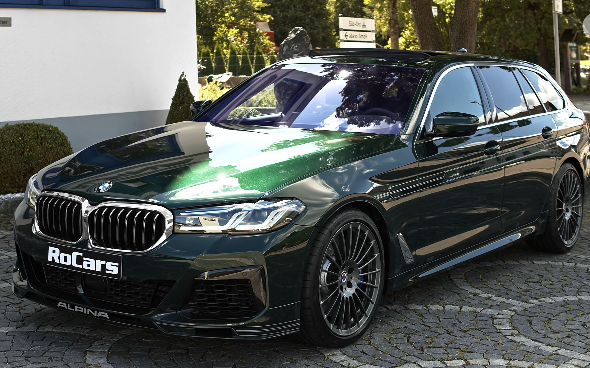 4k旅行车也可以很帅2021款宝马alpinad5s