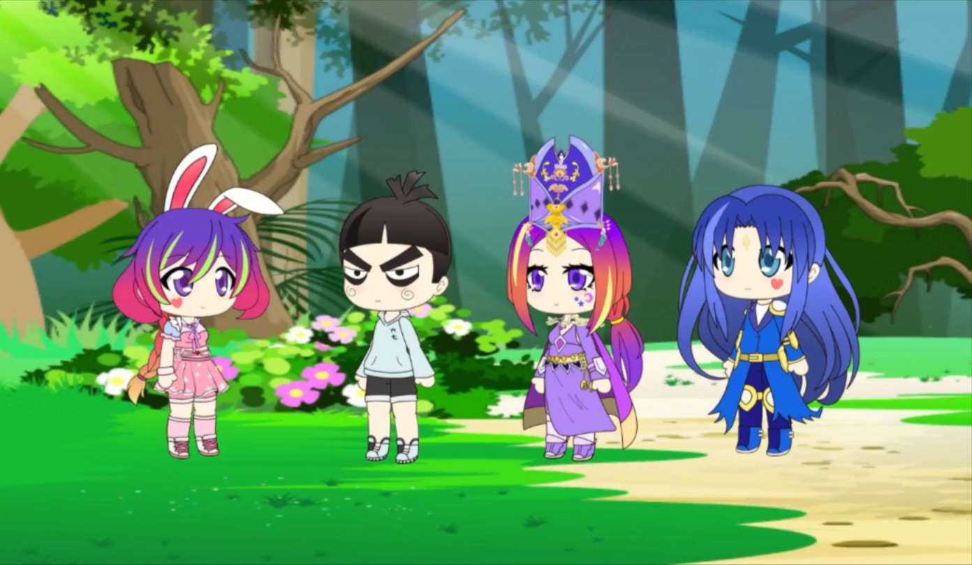 唐三小舞被小奥特曼抓进手机里了