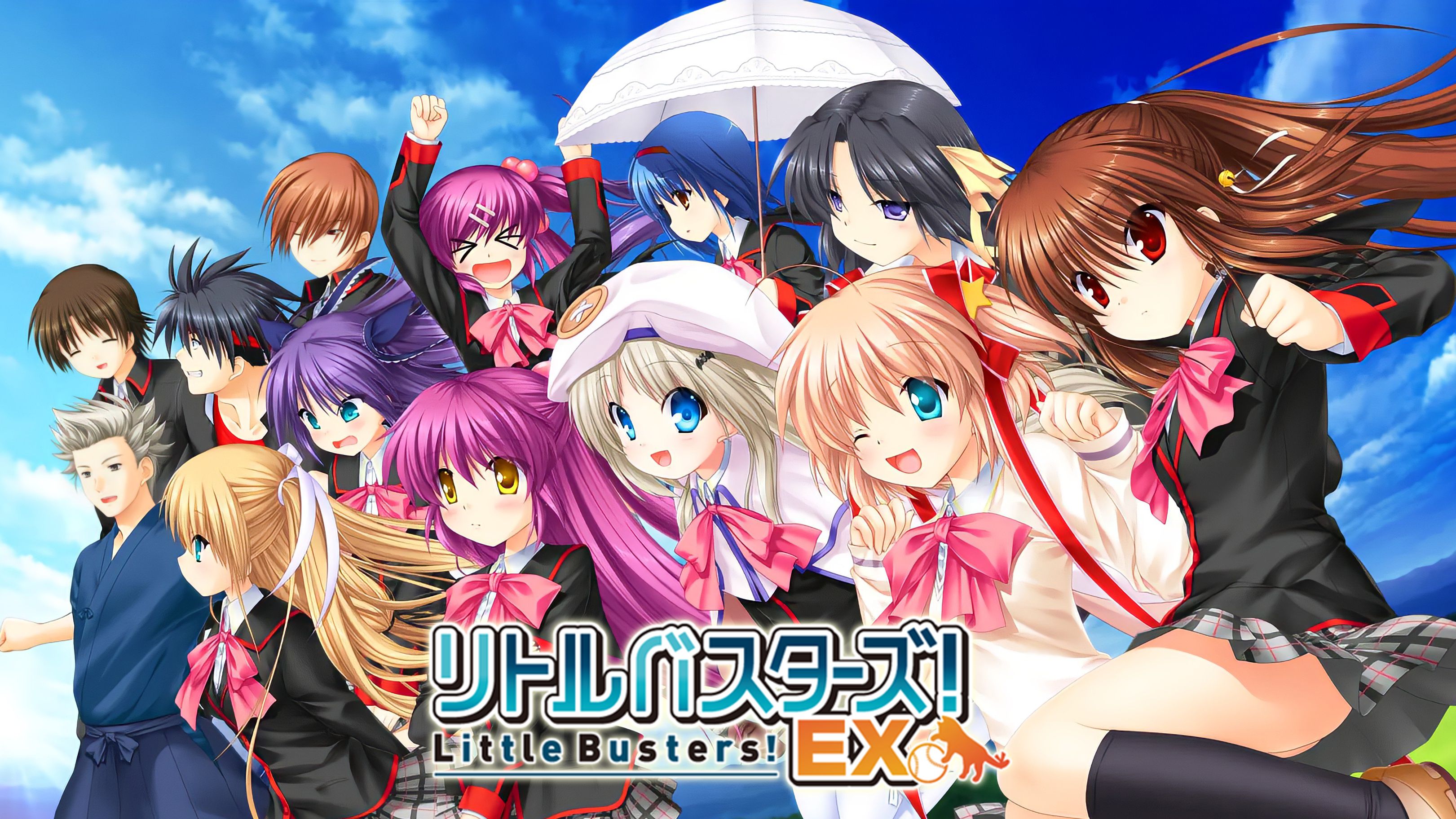 [图]《小小克星Little Busters! EX》全结局全女主路线剧情流程游戏通关攻略合集附游戏背景音乐和全CG鉴赏