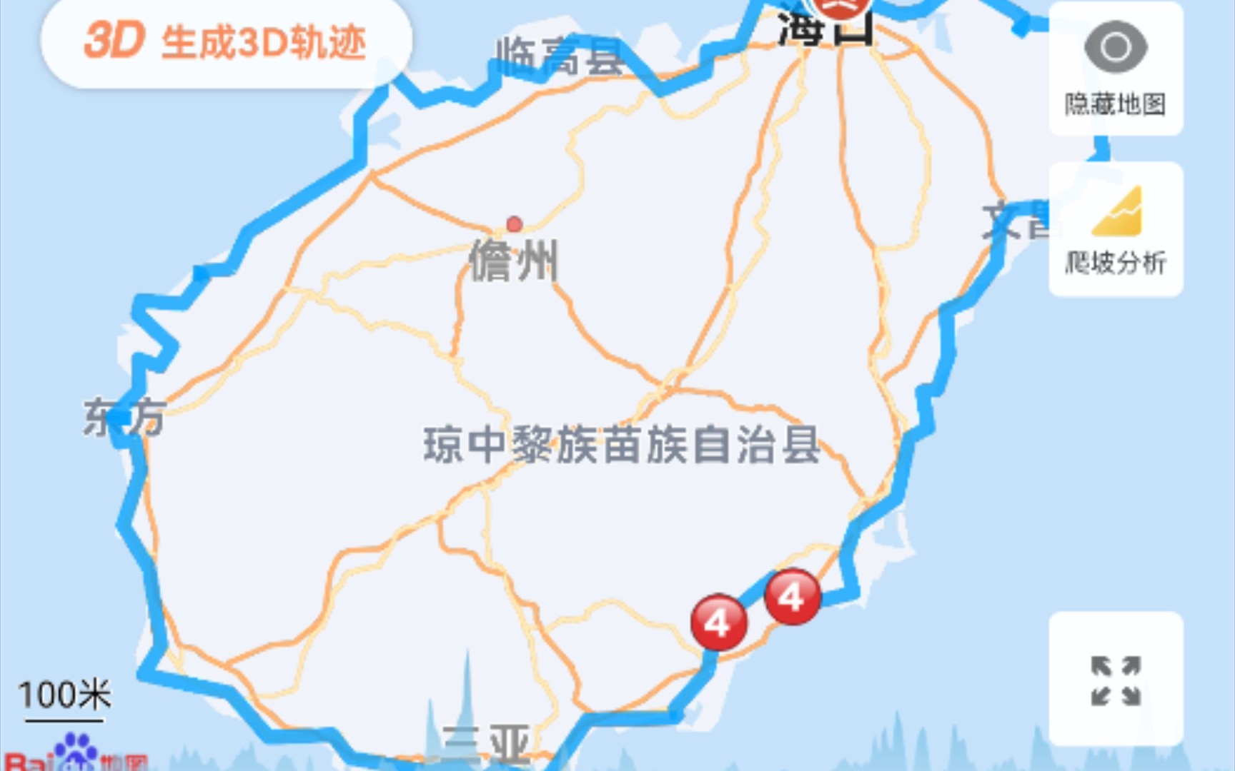 [图]6天1036公里一人环海南岛Gravel骑行