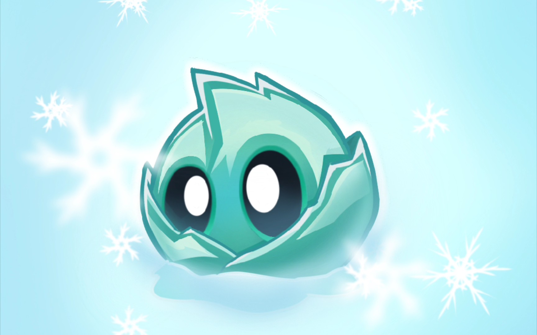 pvz绘画——冰冻生菜~(〃 〃)