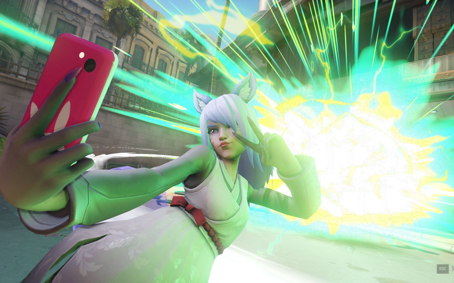 《dva核爆》墙角半藏瑟瑟发抖