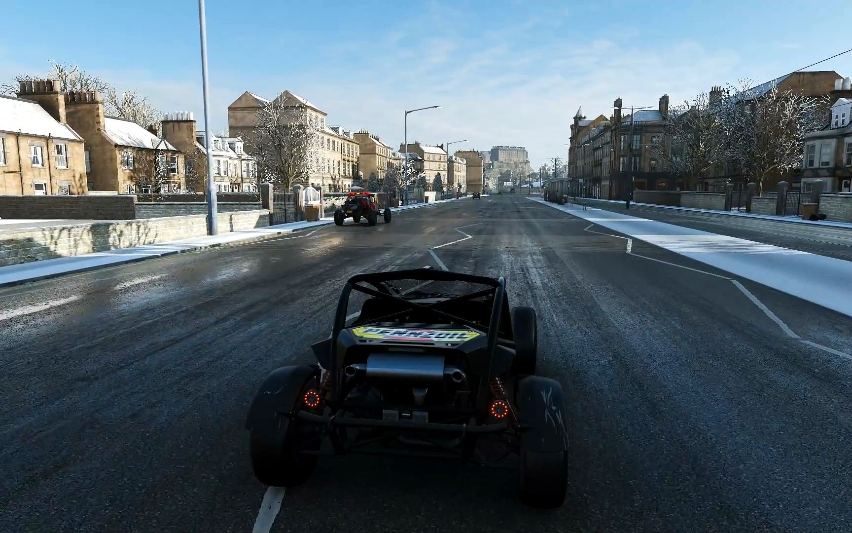 《极限竞速地平线4》无hud电影模式(北部城市越野环道)