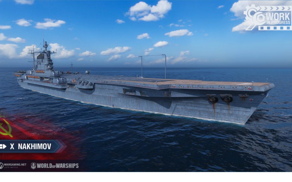 苏联超测10级航母纳希莫夫
