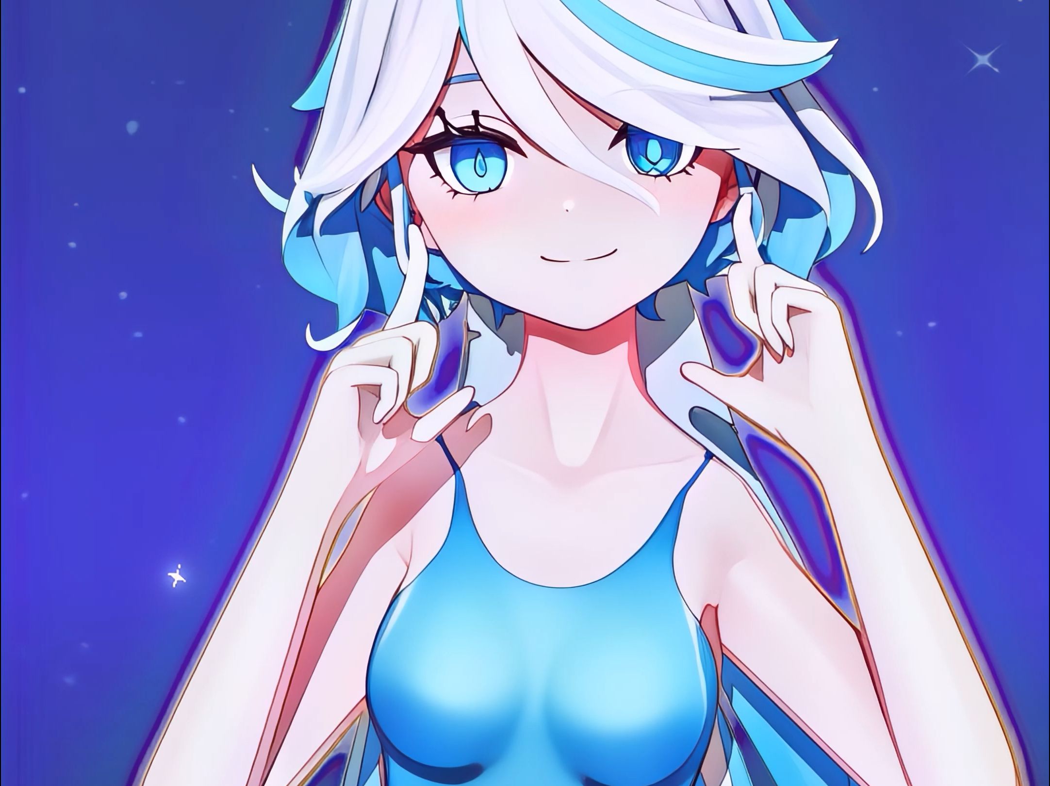 芙宁娜倒下动作