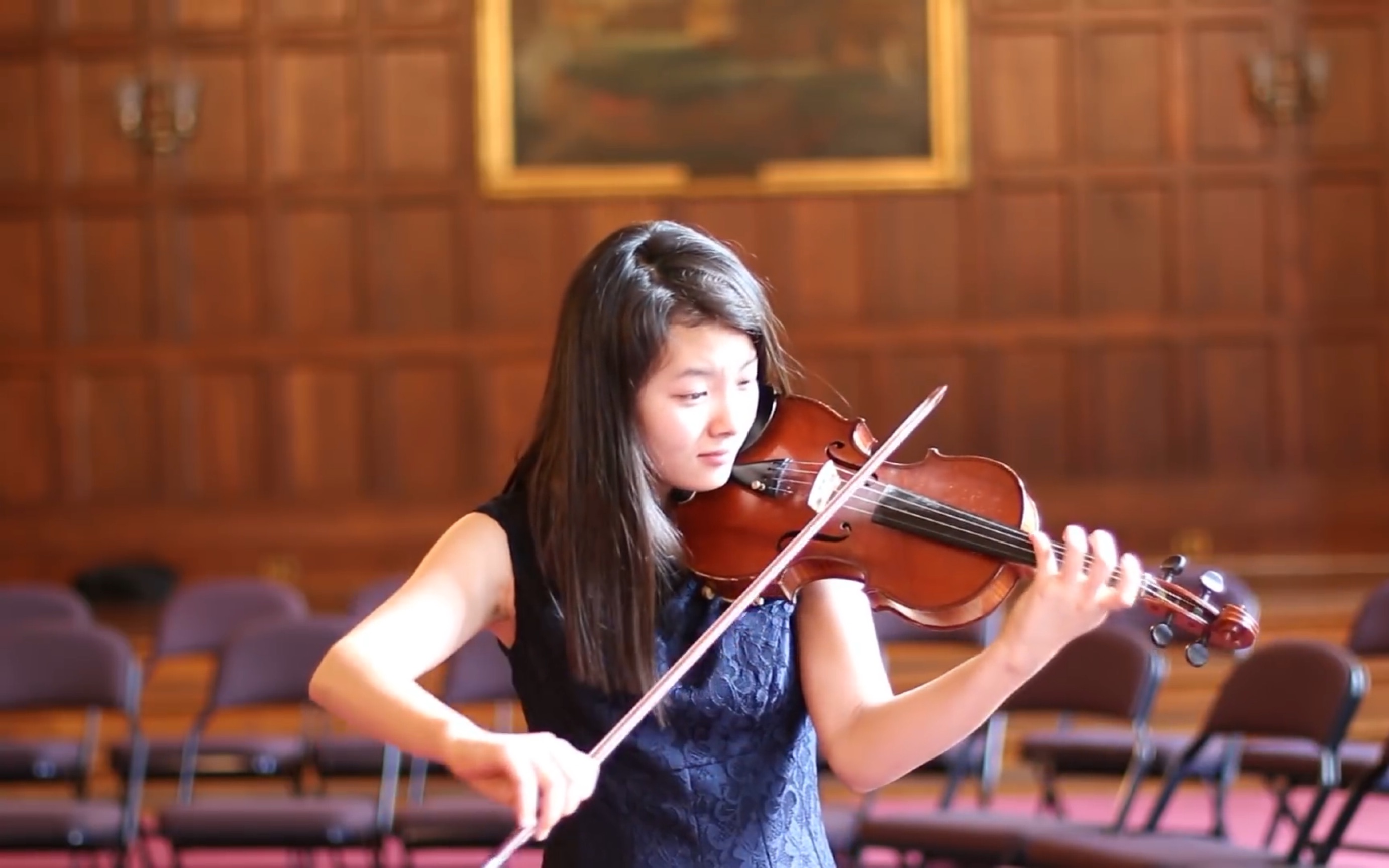 [图]贝多芬 - G大调小步舞曲 & 小提琴 / Beethoven - Minuet in G - Jennifer Jeon & Violin