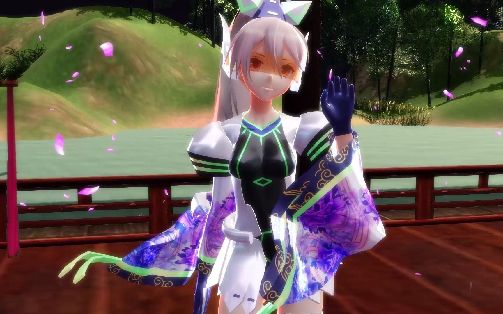 【mmd】萌王ex王莽的落花情