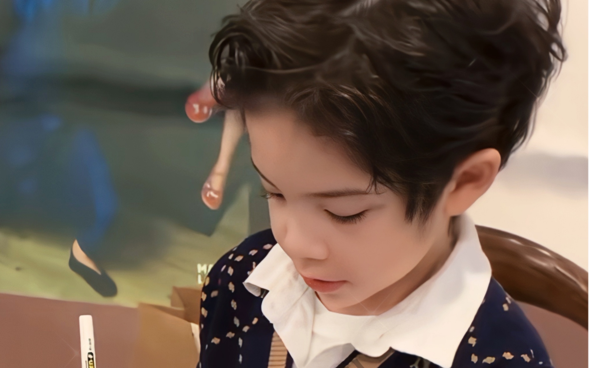 谁能想到,他能帅成这样!【朴建厚】