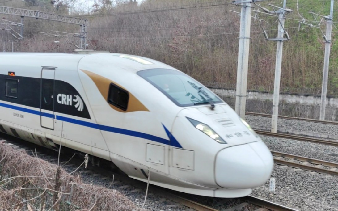 宁蓉铁路遂宁联络线,d638次(成都东～上海虹桥)出遂宁站