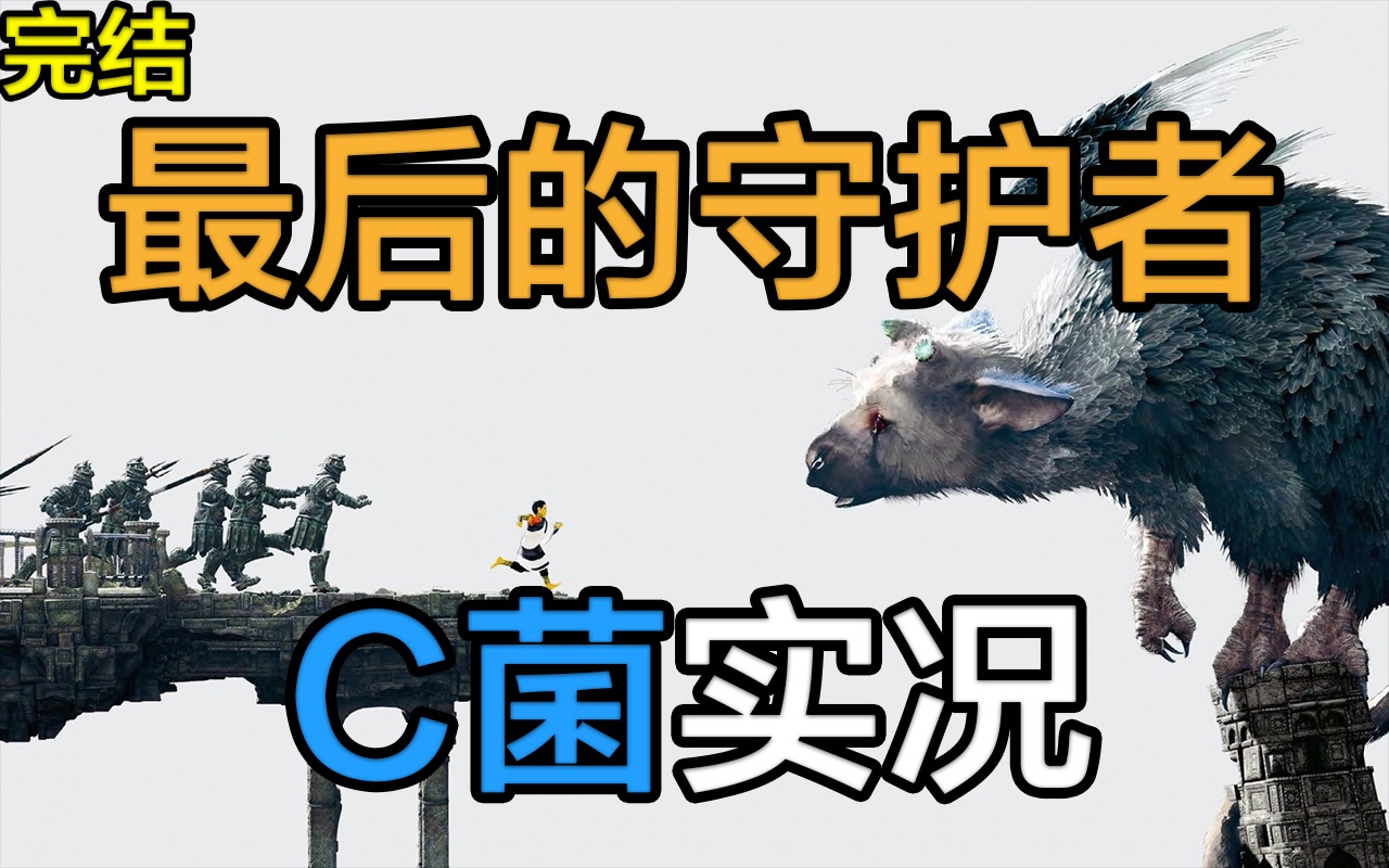 【C菌】跳票五年, 制作十年的巨作! 【最后的守护者】实况【完结】(12/19)哔哩哔哩bilibili