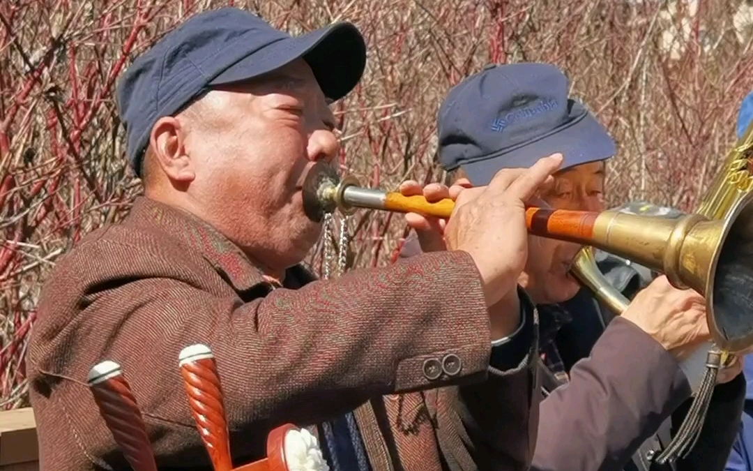 民间唢呐,二人台五月散花,大同老来乐民乐队