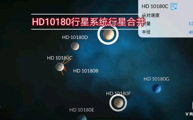 【物理实验室】模拟HD10180行星系统的行星大合并哔哩哔哩bilibili