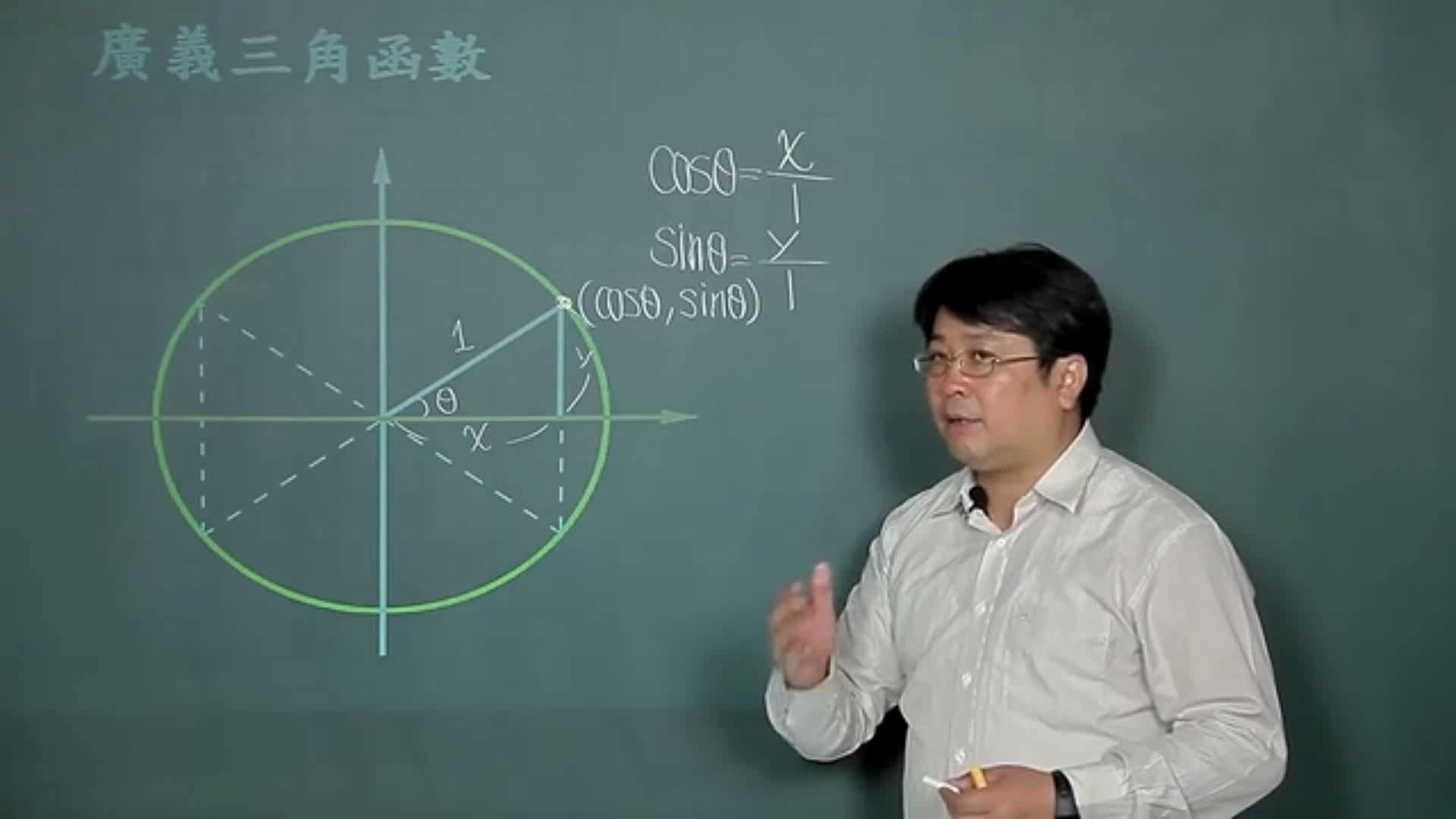 感谢这位台湾老师,让我的三角函数在班中无敌手.数学入门基础教程中华科技大学公开课李柏坚教授哔哩哔哩bilibili