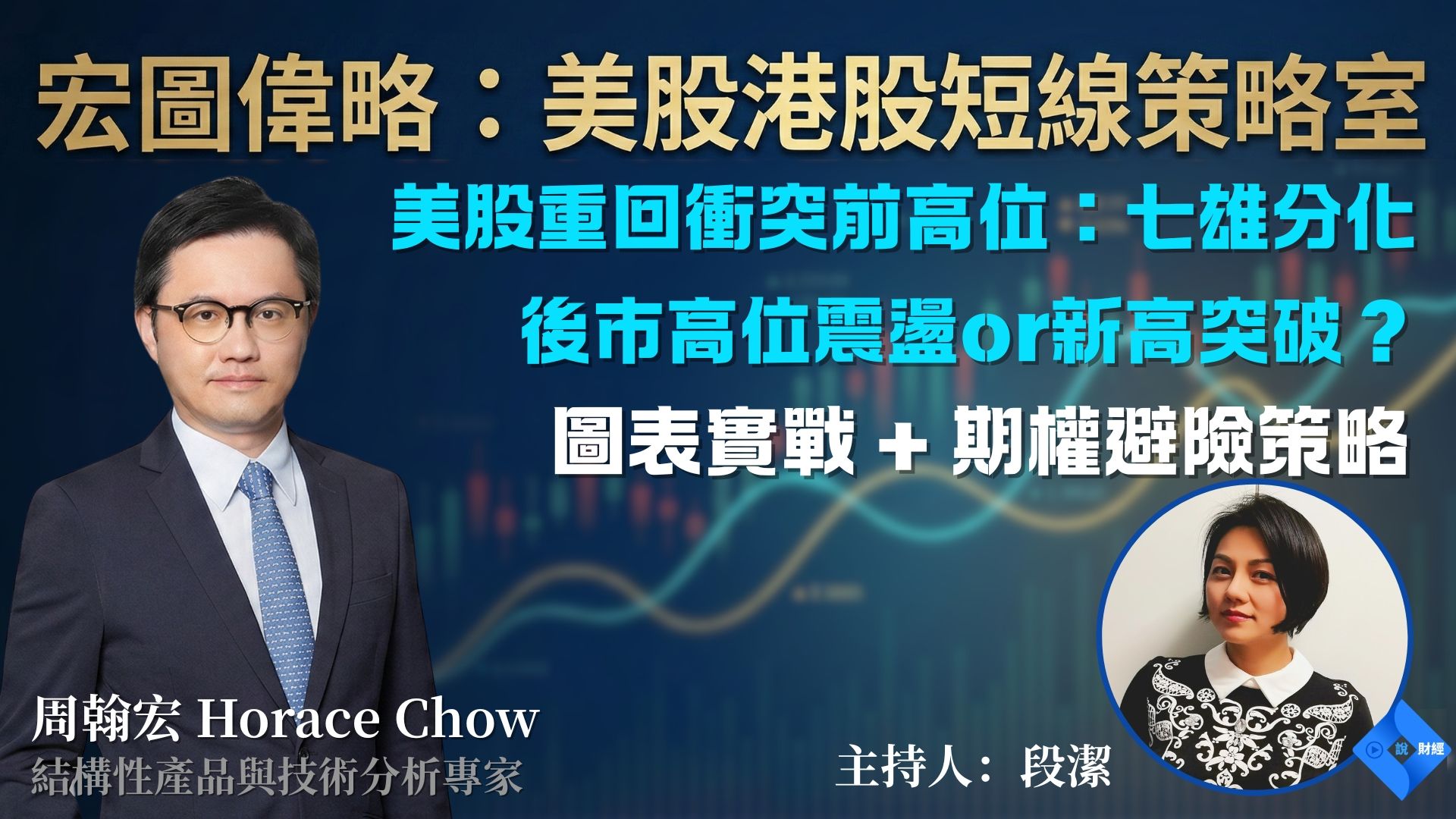 《宏圖偉略：美股港股短線策略室》美股重回衝突前高位：七雄分化加劇，後市高位震盪還是新高突破？