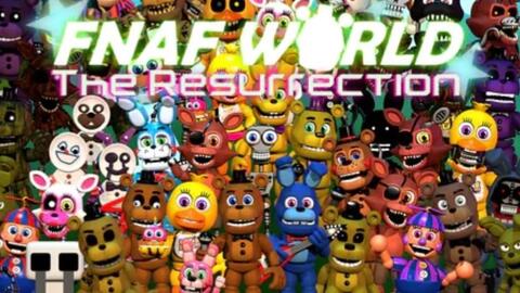 FNAF World redacted 小游戏篇[EP 1]_哔哩哔哩_bilibili