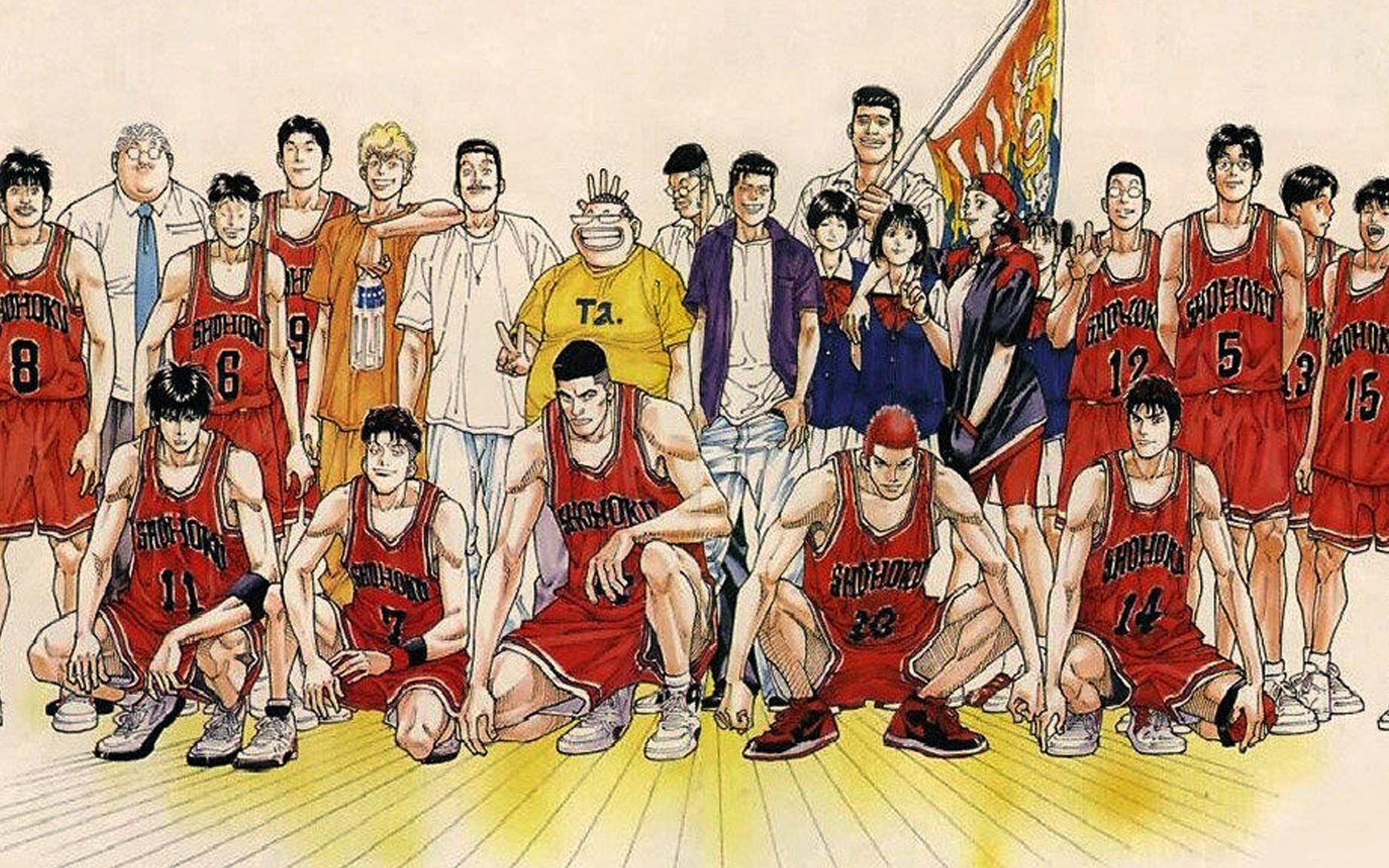 [图]井上雄彦：灌篮高手(Slam Dunk) 最终回10日后的故事