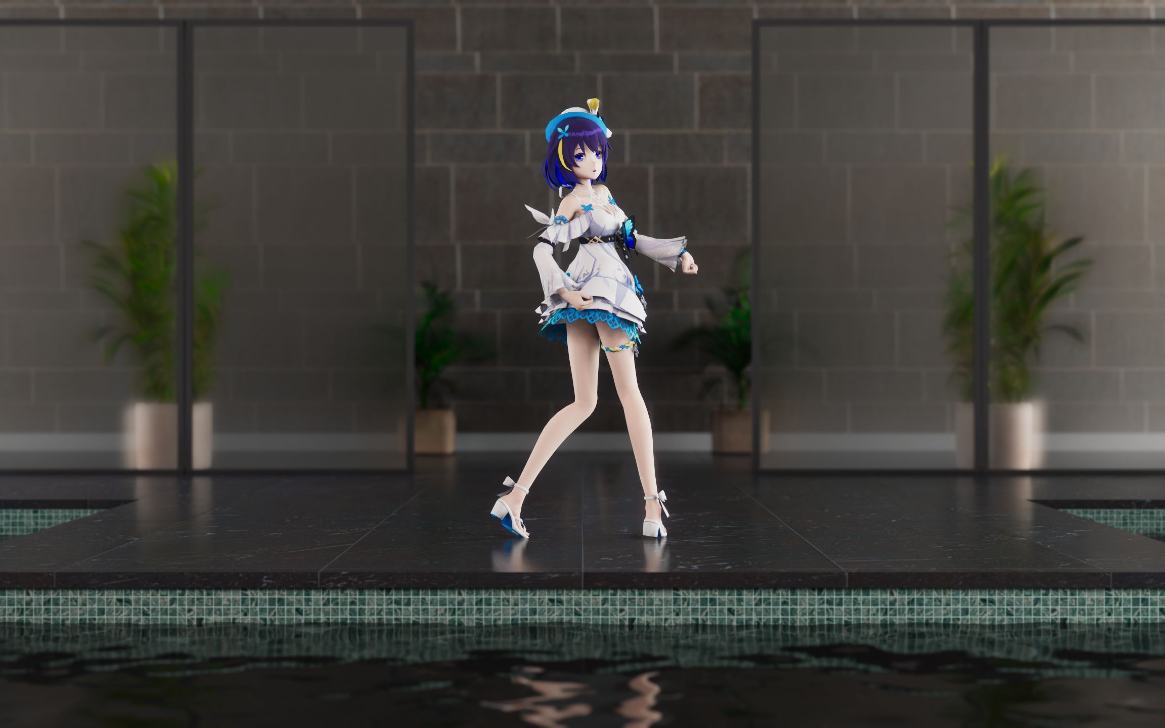 [2k/固定镜头]夏雪铃兰.lilac_哔哩哔哩_bilibili