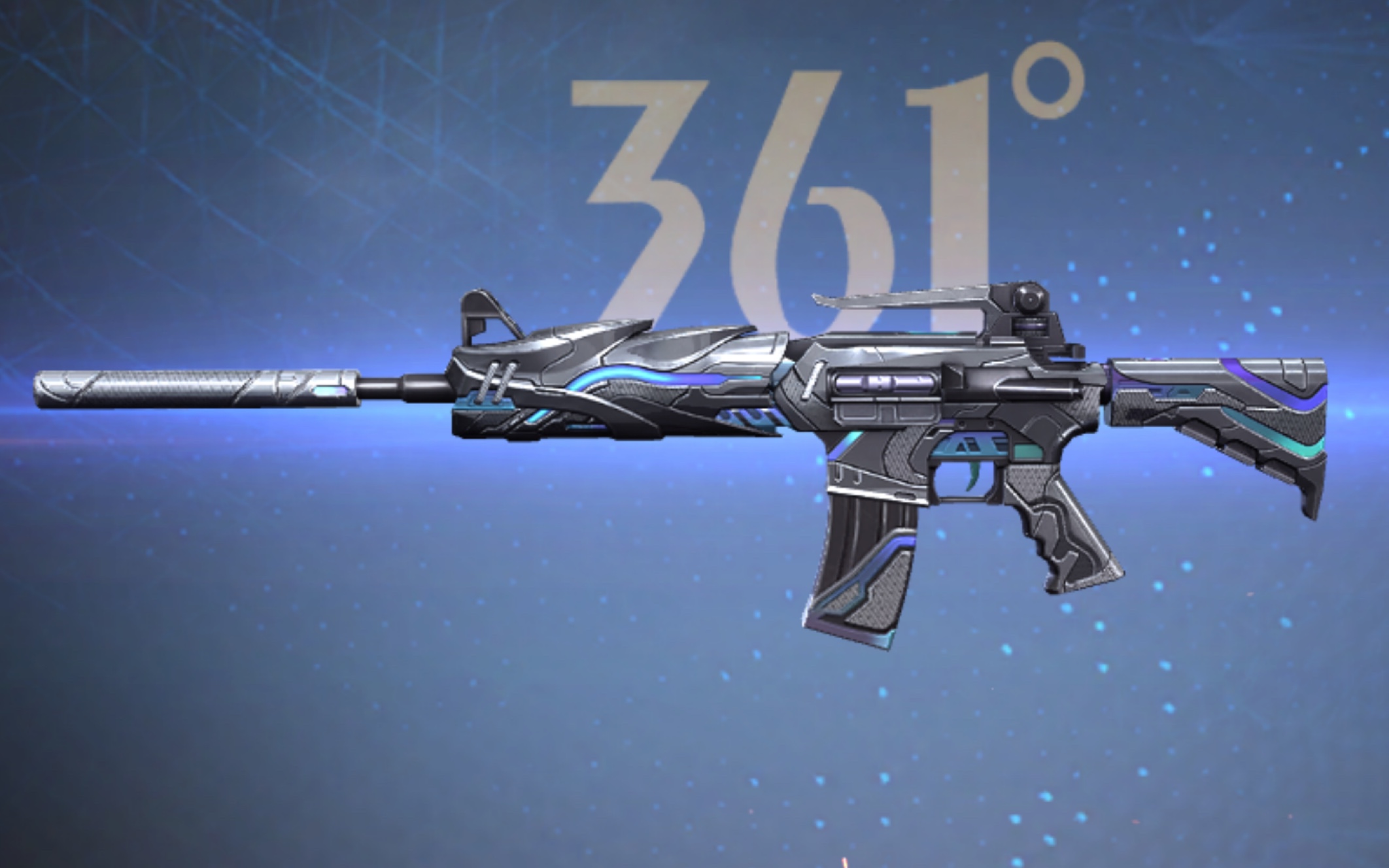 【cf手游】m4a1-rush-夜袭测评