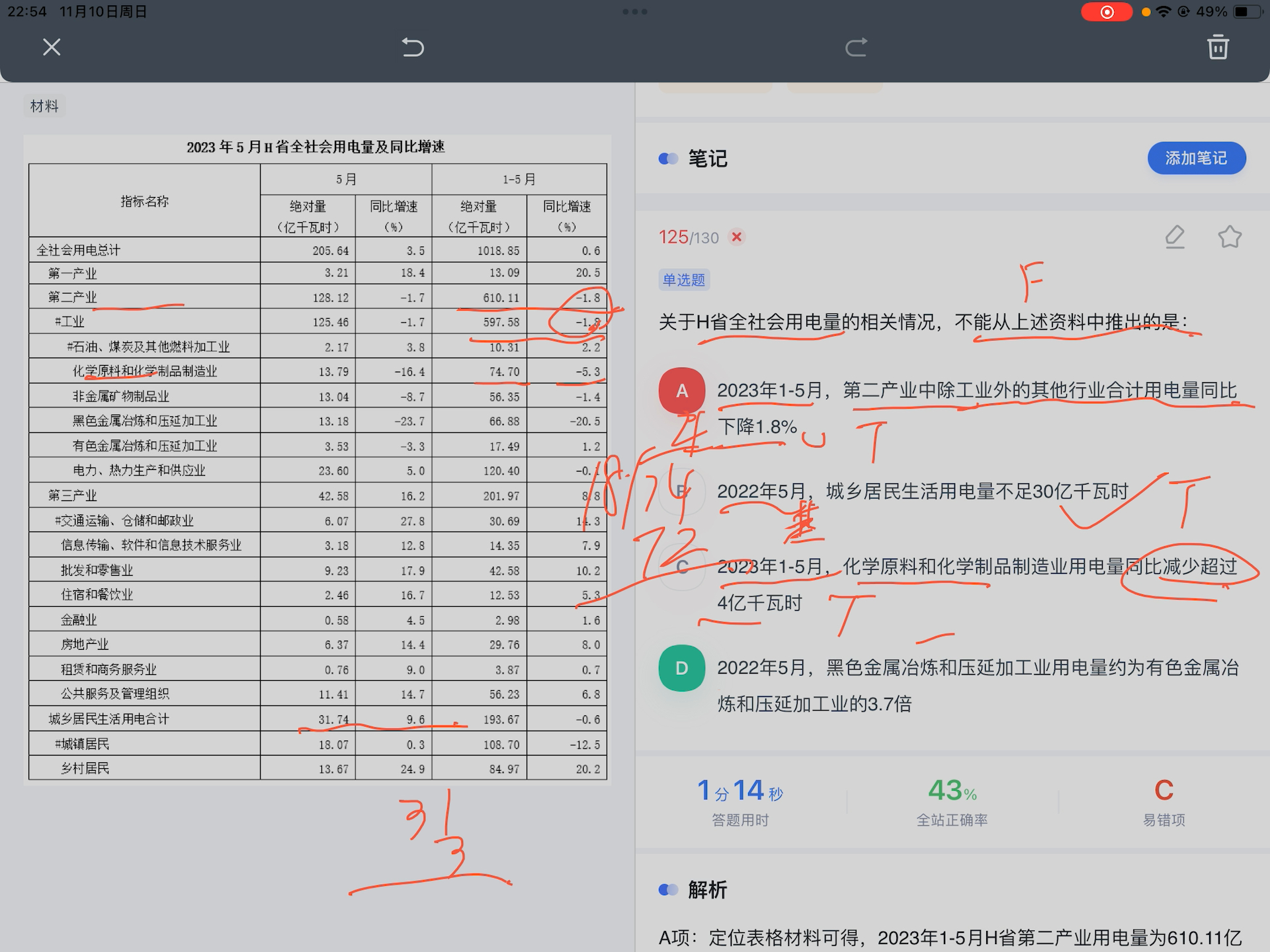 综合分析:混合增长率、基期、增长量(注意负号)、基期比重哔哩哔哩bilibili