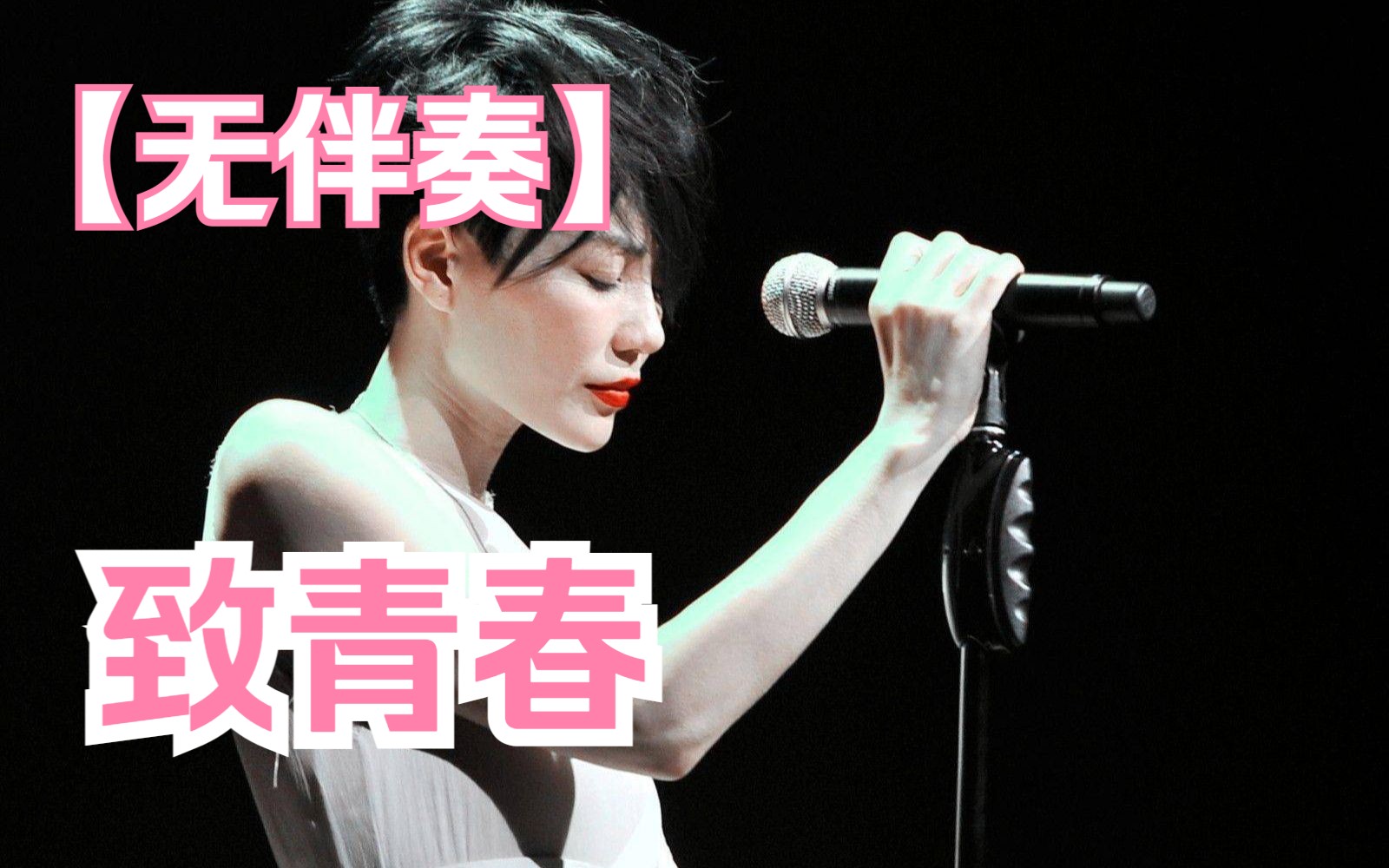 【无伴奏】致青春——王菲