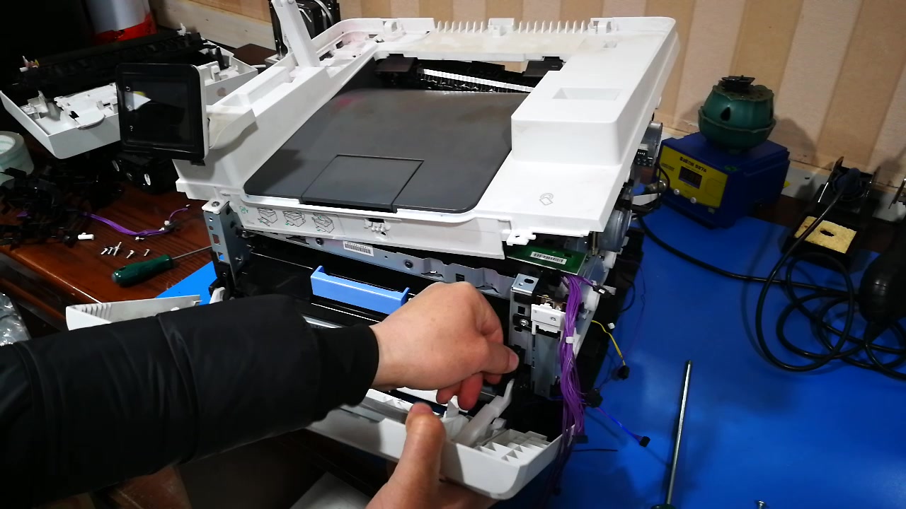 惠普277开机报59.c0代码检修中(三)