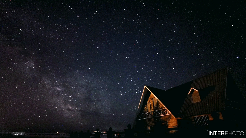 华为p40pro 拍摄银河