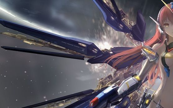 板绘这是你从未见过的高达强袭自由拟人化