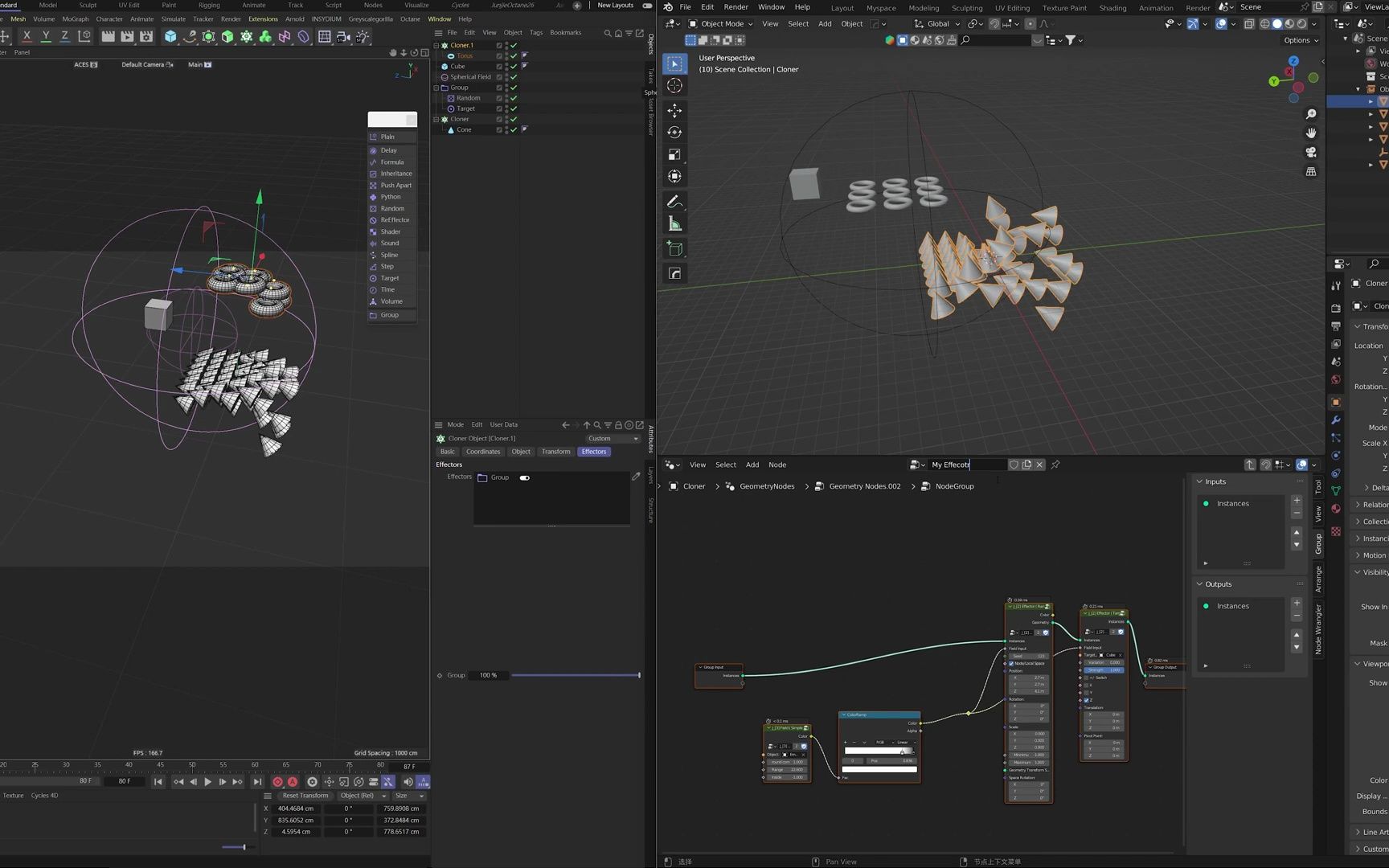 Blender插件  JMograph运动图形的几何节点 JMograph Geometry Nodes For Clone Motion Graphic哔哩哔哩bilibili