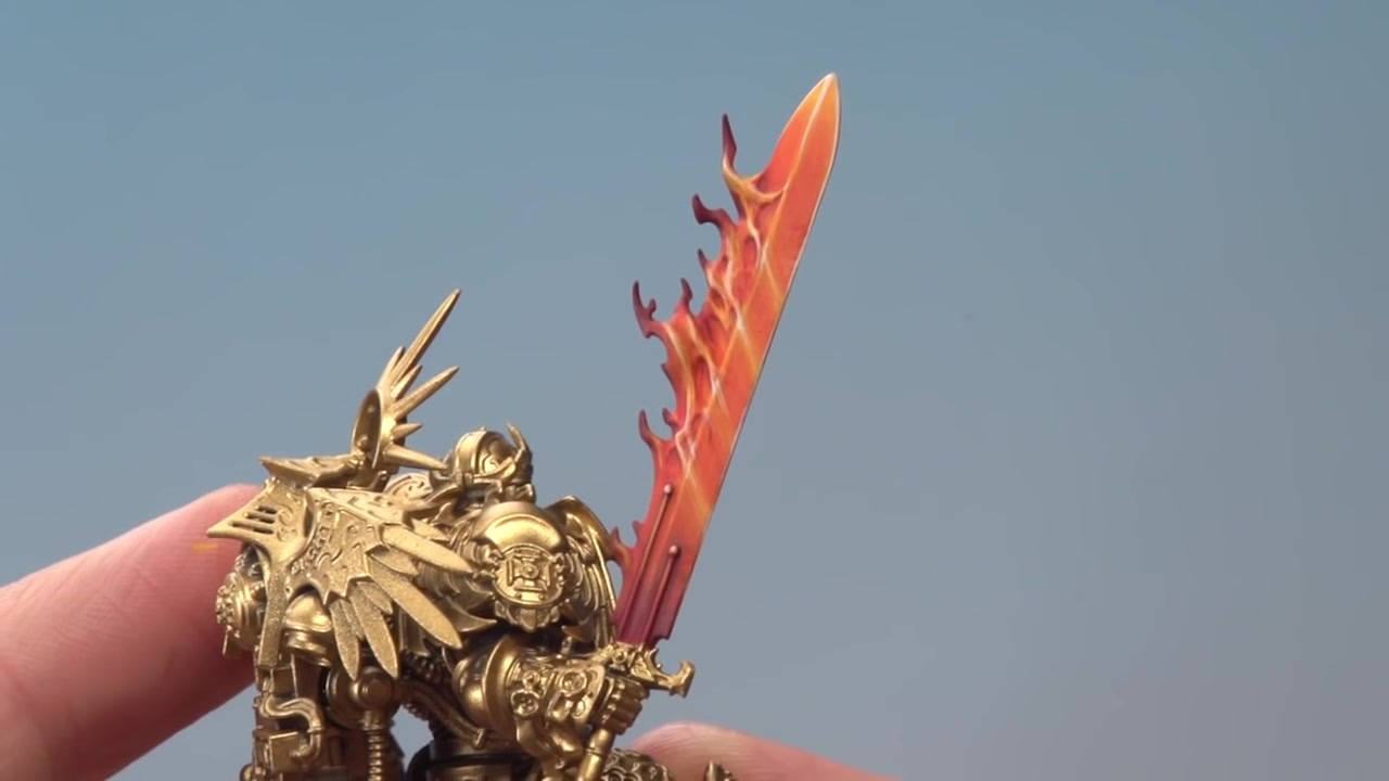 [战锤涂装] 帝皇之剑_哔哩哔哩_bilibili