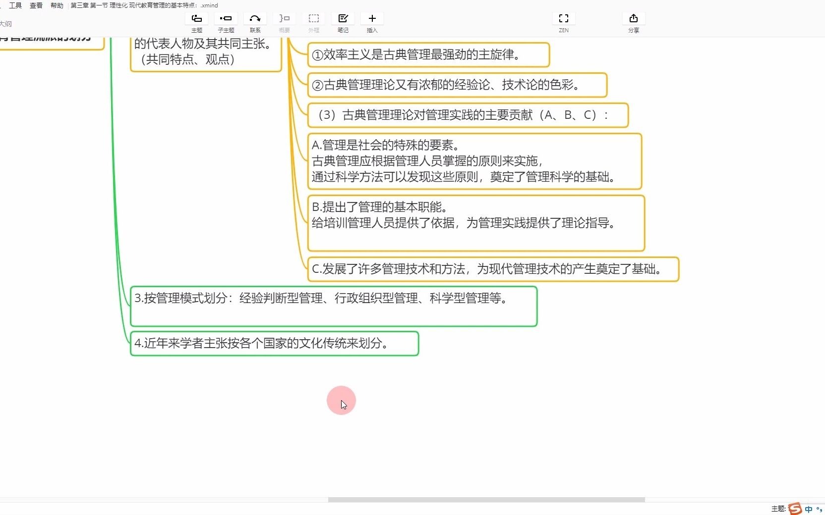 [图]21/22教育管理考研（陈孝彬）教育管理学第三章视频课