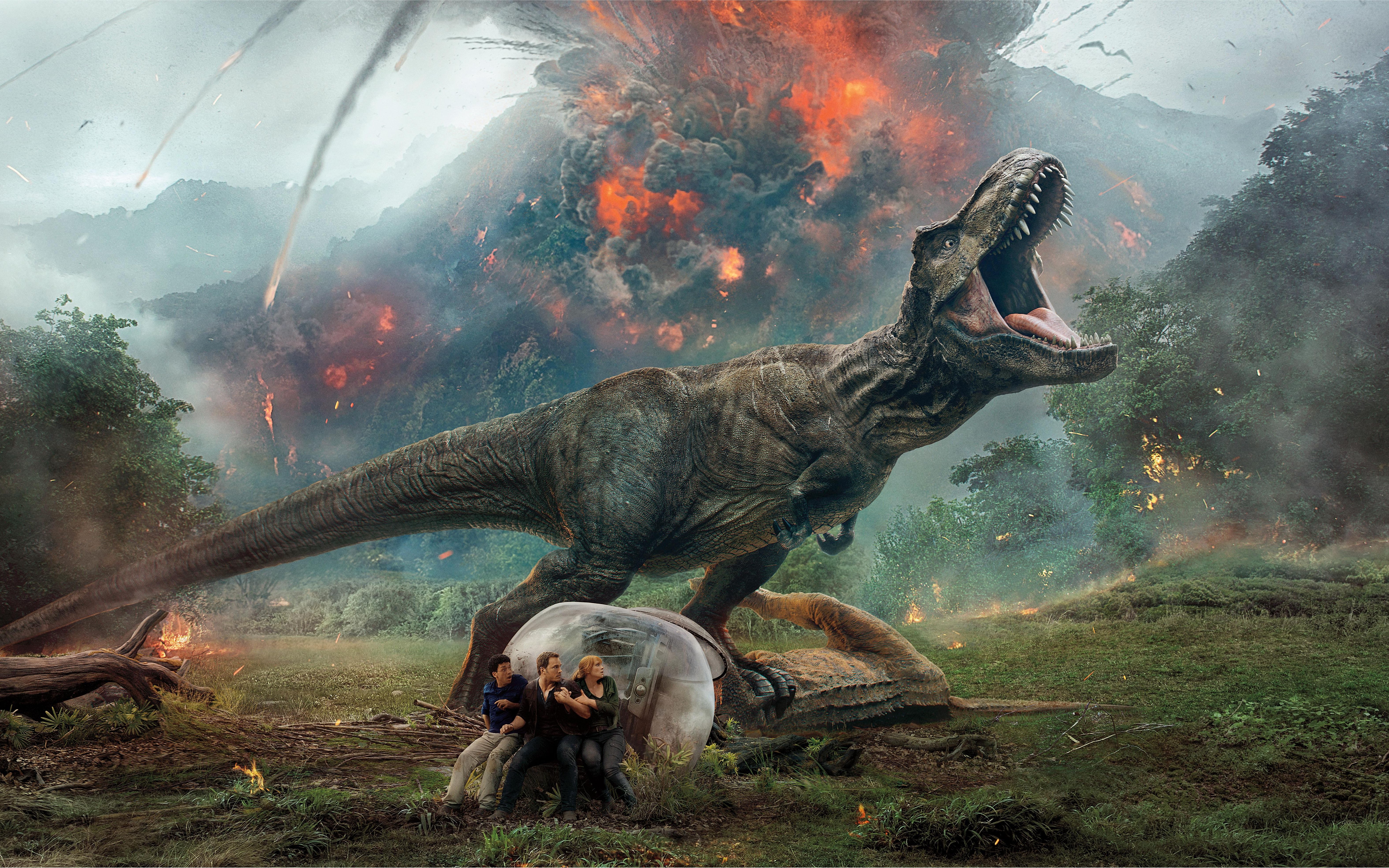 如果恐龙进入人类世界,谁才是地球的真正霸主?