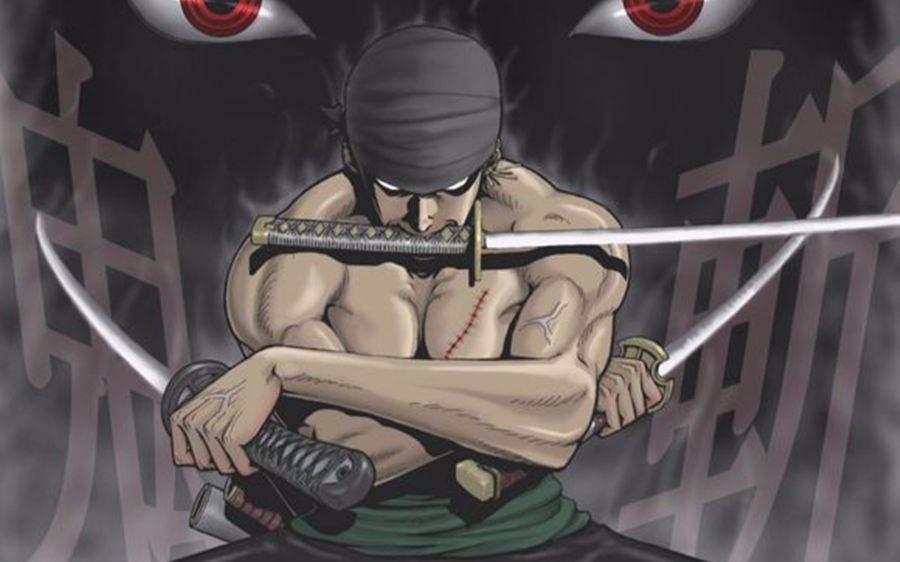 海贼王,和之国索隆或成四刀流剑士,问题是第四把刀放哪儿?