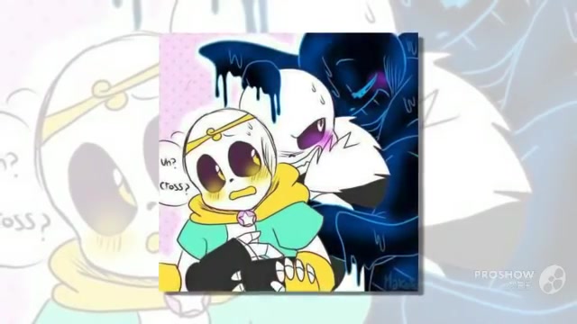 [图]Undertale AU Nightmare Sans x Cross Sans - Just the Way you Are