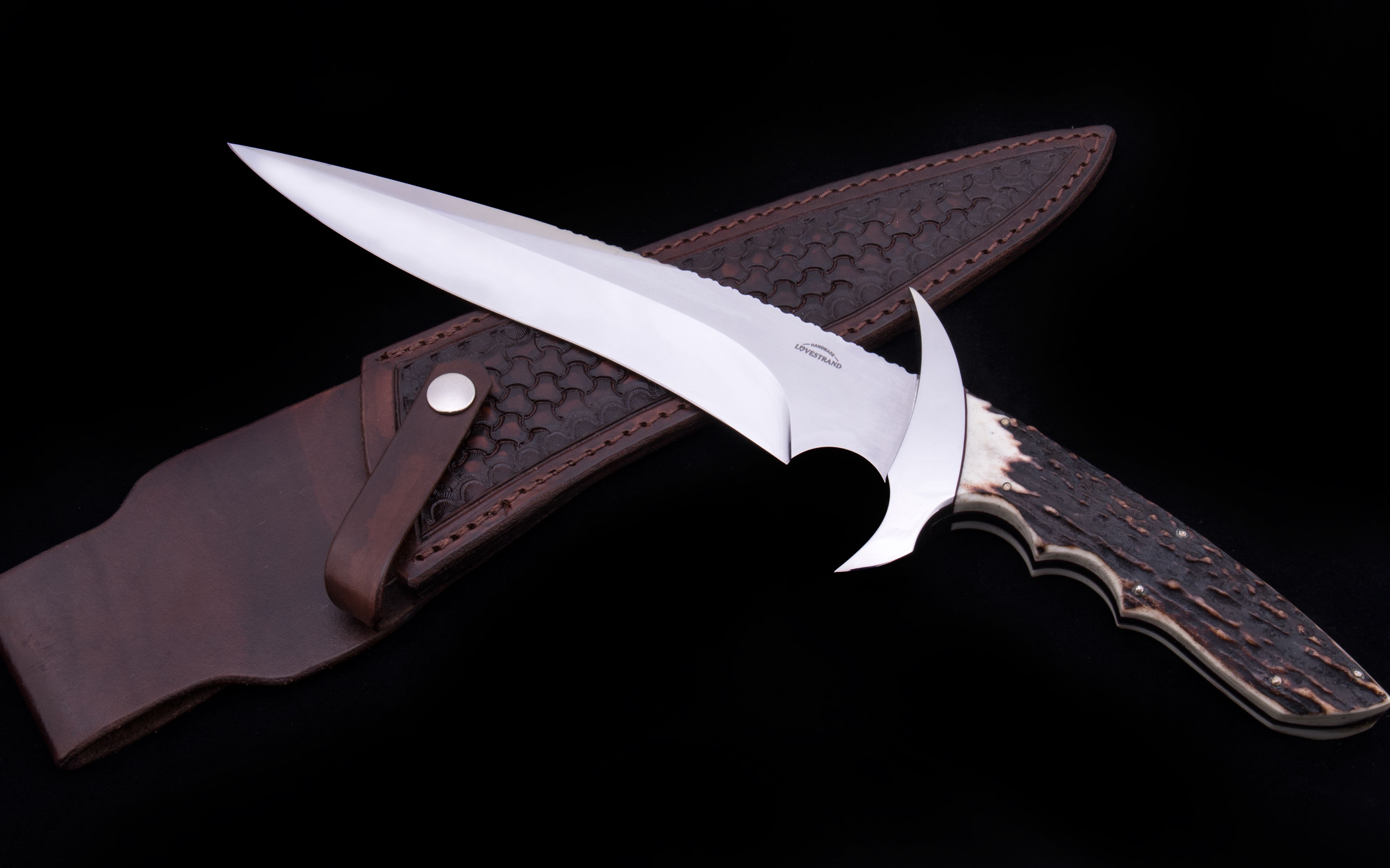 在美国与布兰登相当的传统直刀研磨派最好的大师之一斯凯勒拉夫斯坦德