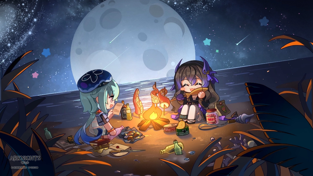 (搬运)arknights en国际服水月海沫q版动态壁纸