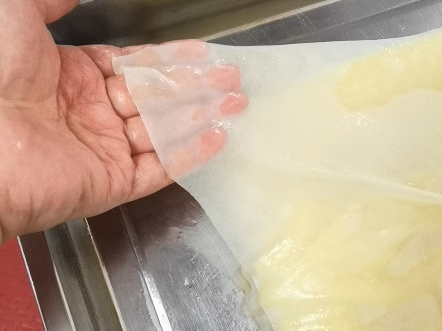 擀面皮也好凉皮也罢都是非常好吃的美食,我们专业厂家的全自动擀面皮