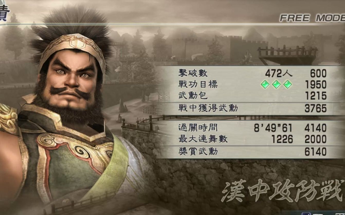 让俺张翼德来实现大哥的愿望! 真三国无双5 张飞汉中蜀8min49s