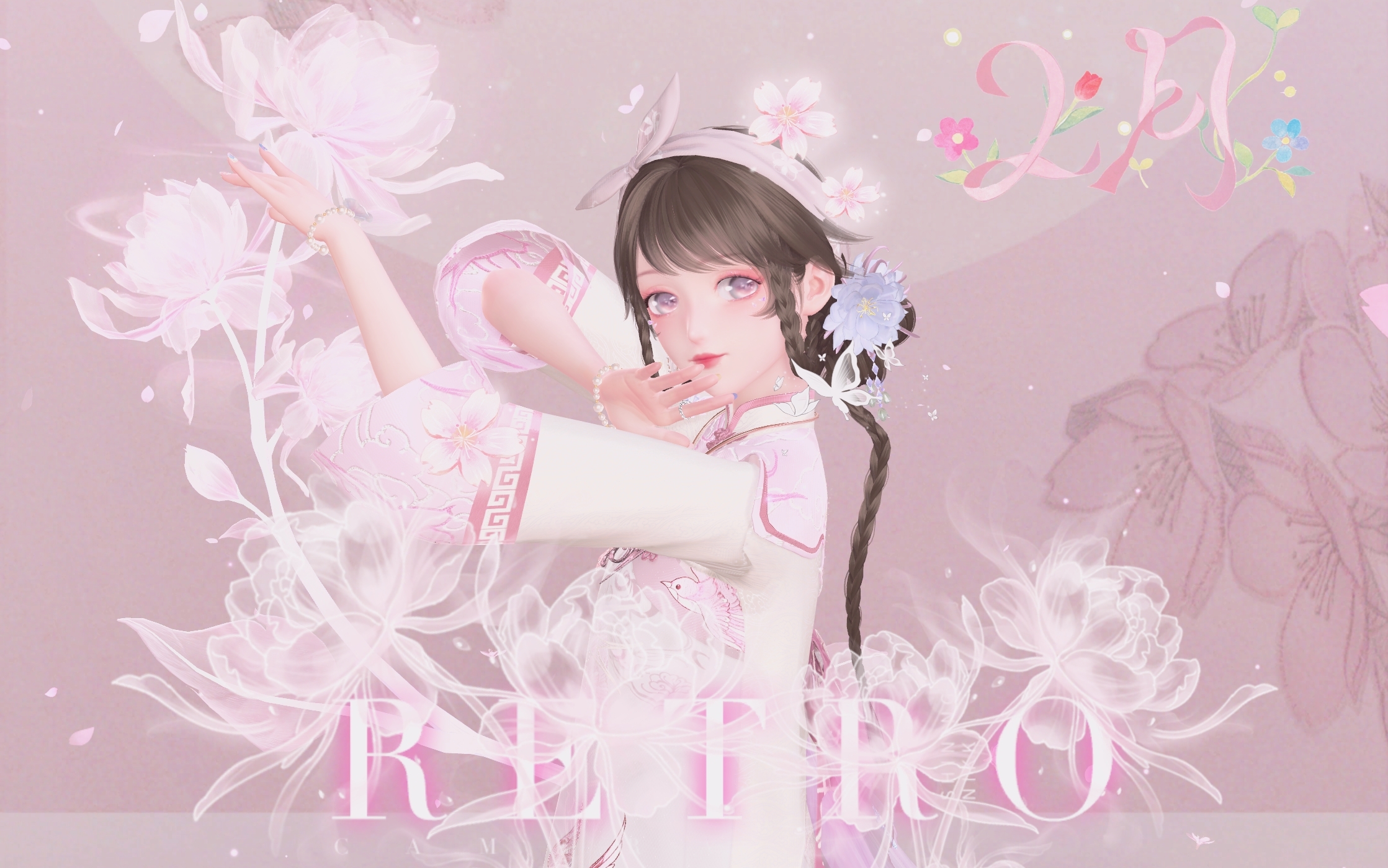 【闪耀暖暖】【横屏】好粉啊好粉