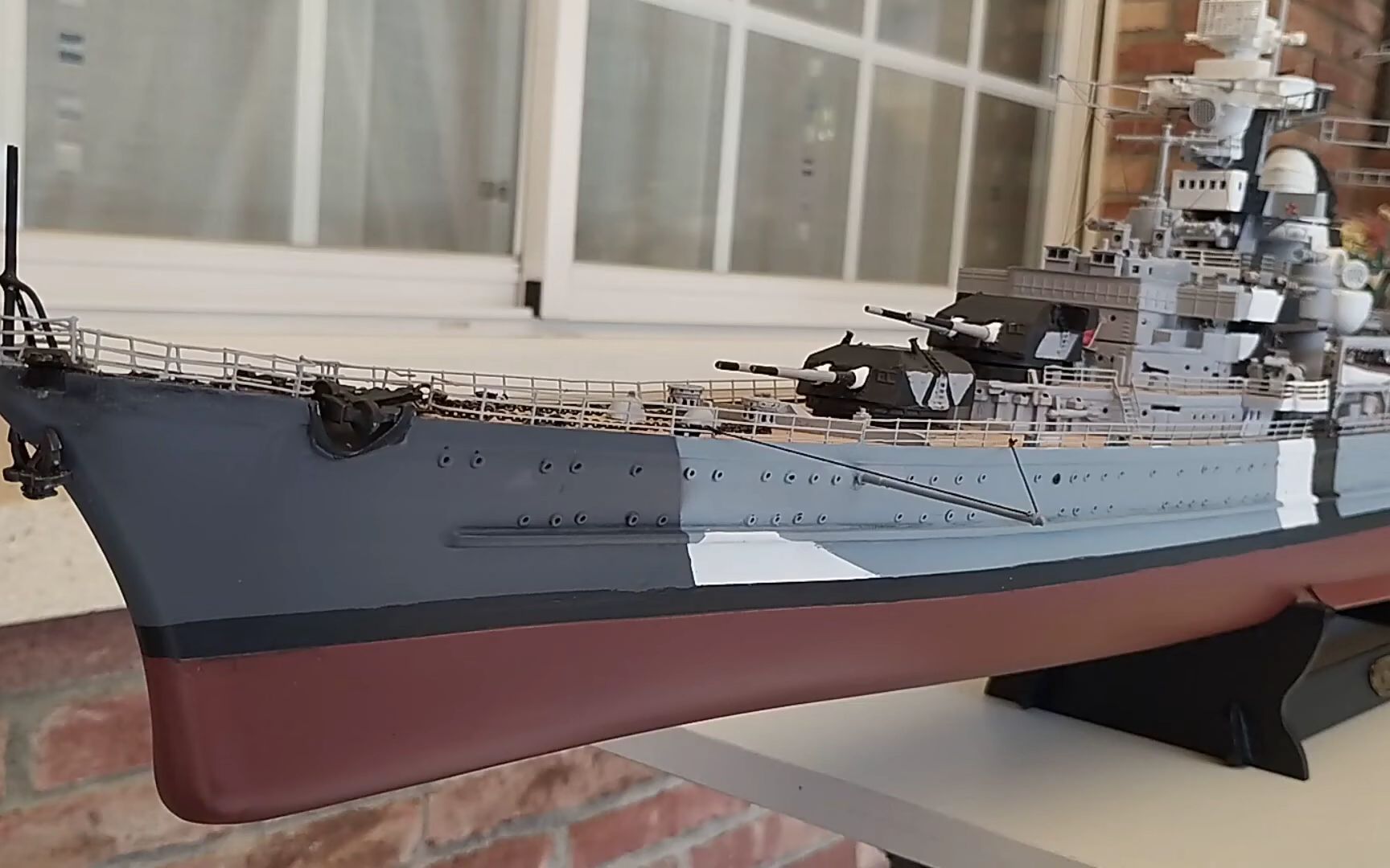 欧根亲王号重巡洋舰逼真模型!
