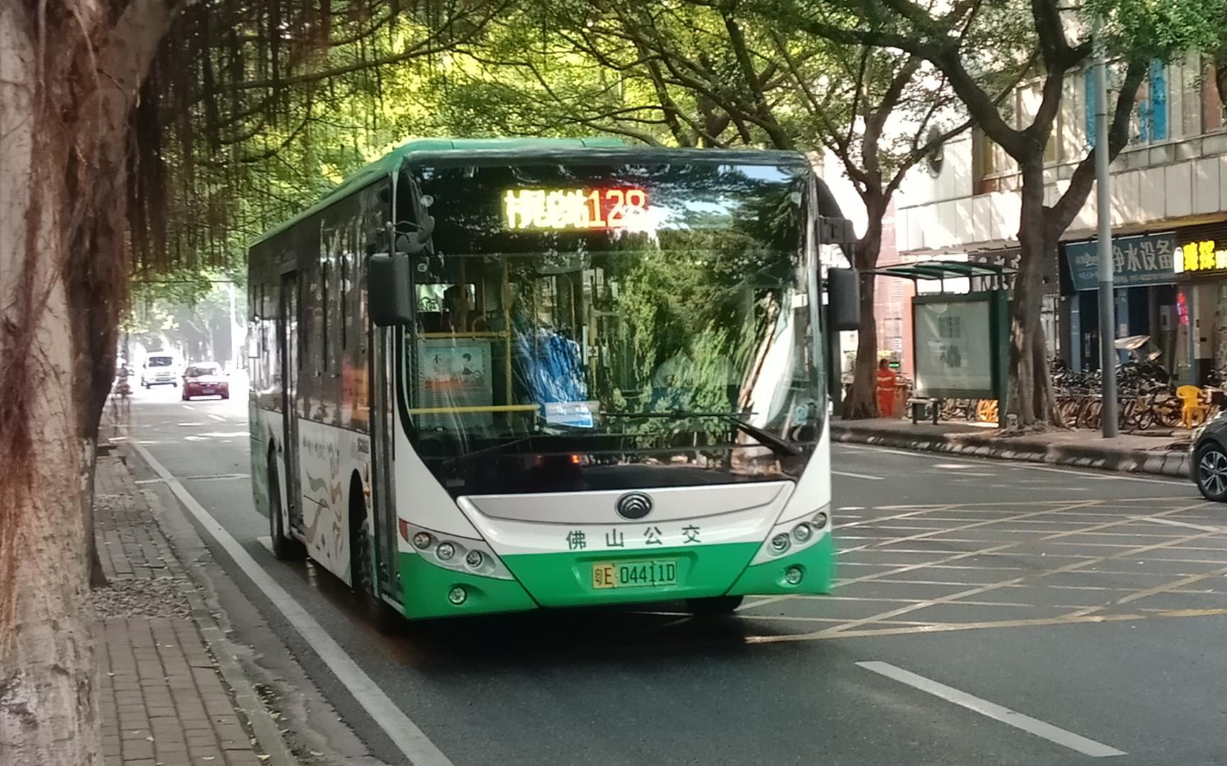 (5)佛山公交車128全程(村尾總站→桂城員工村)