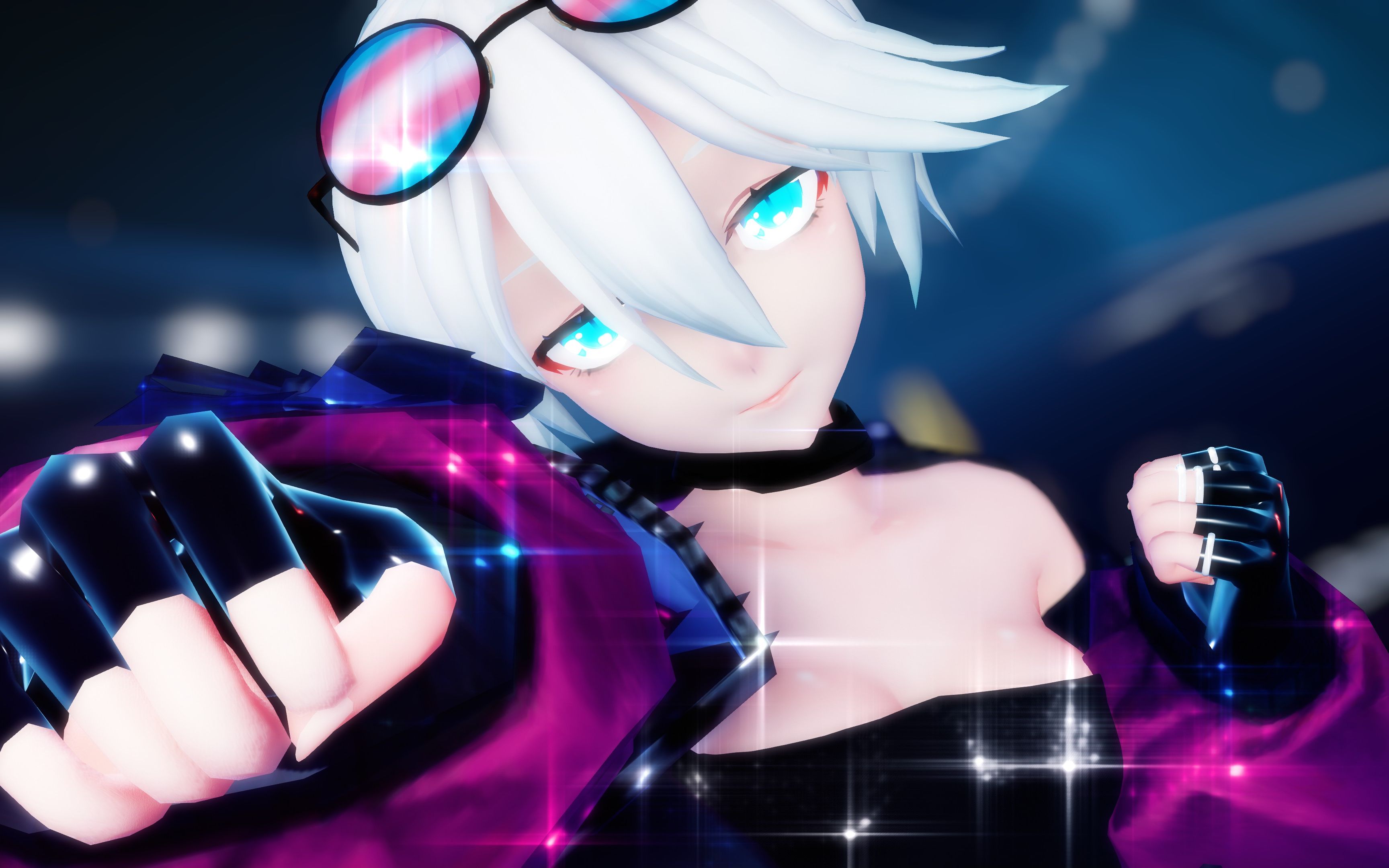 【言和mmd】-the baddest-_哔哩哔哩_bilibili