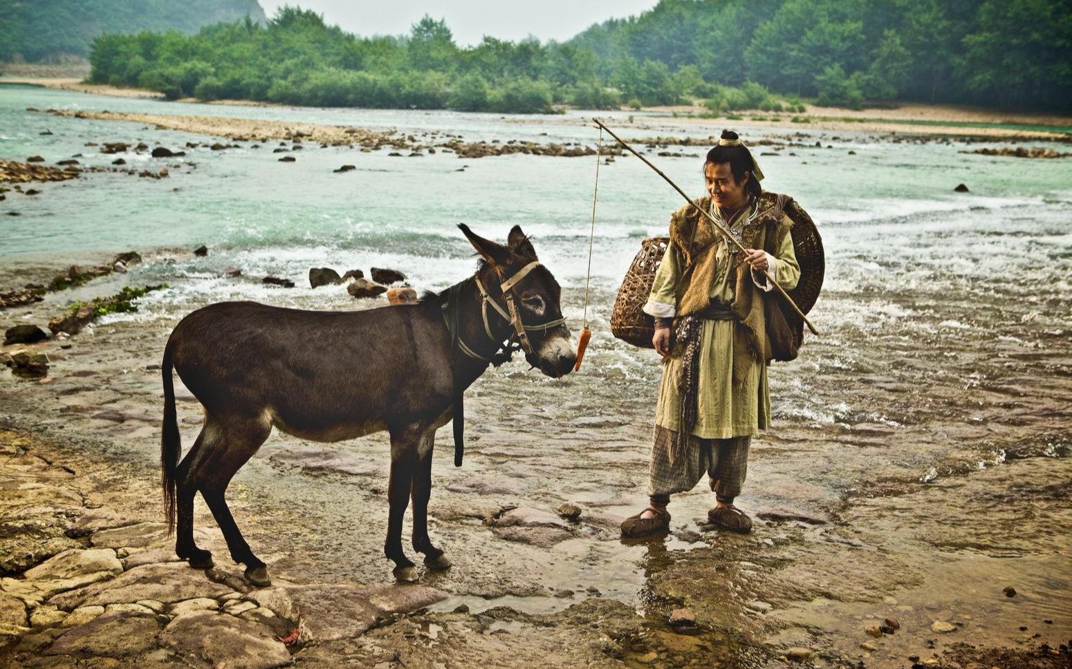 骑驴少年浪迹江湖,没想到误打误撞习得绝世神功,成了独孤求败