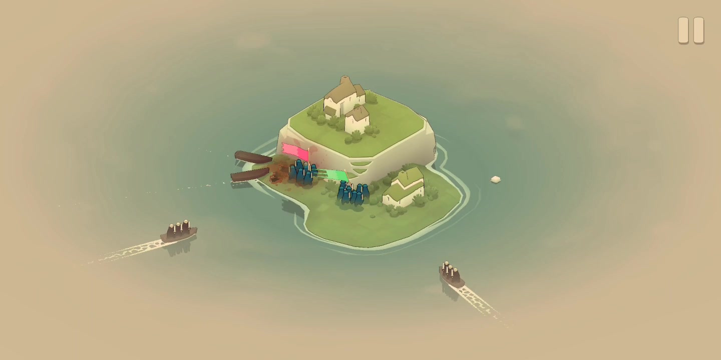 在小破站上玩的在线游戏《严峻北境》