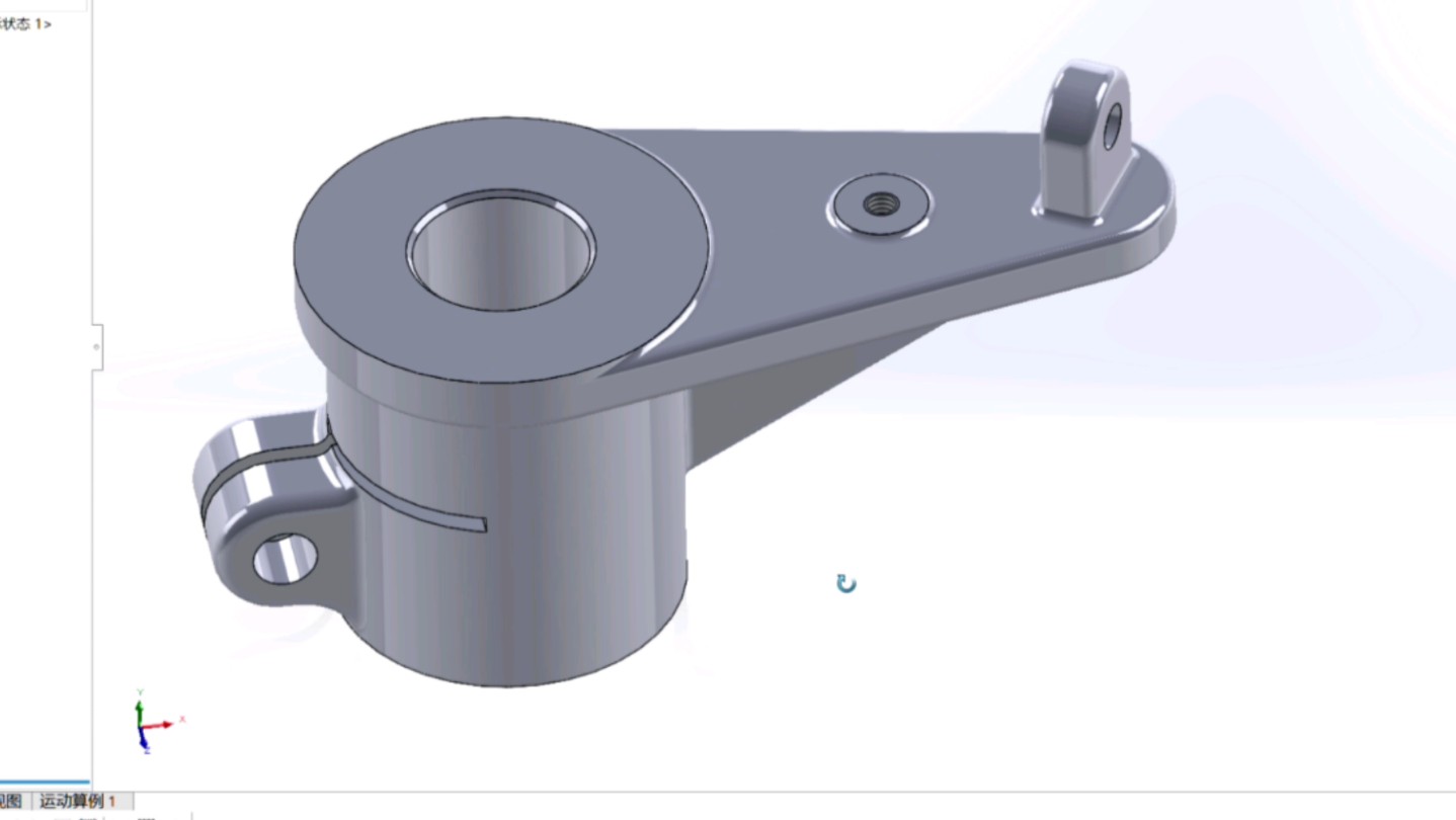 Solidworks 沉浸式每日一练 王静图集 LJT0539 支架持续更新中哔哩哔哩bilibili