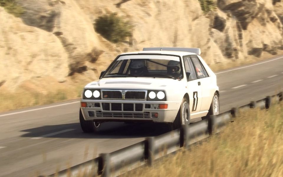 【尘埃拉力赛2.0】蓝旗亚delta integrale 西班牙试调教