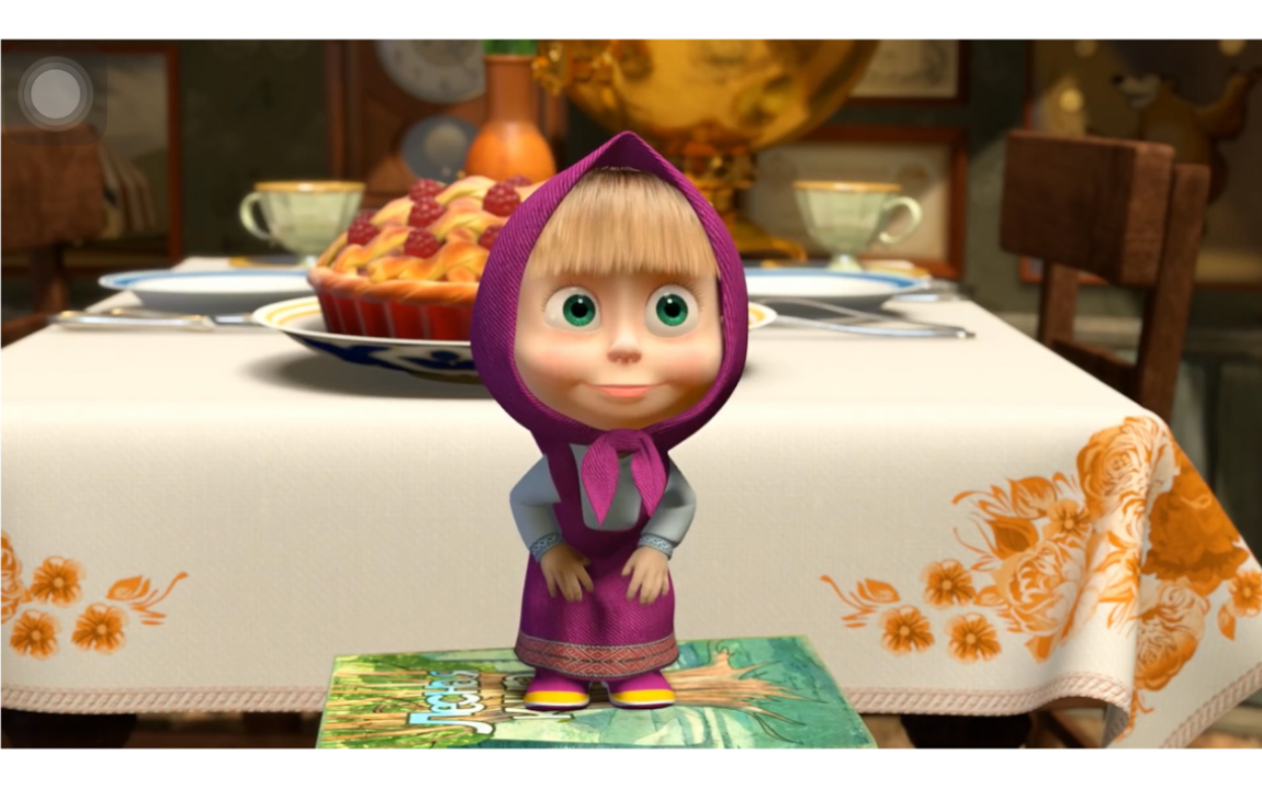 俄罗斯动画片玛莎与熊教你如何摆脱打嗝可爱的打嗝歌中俄字幕