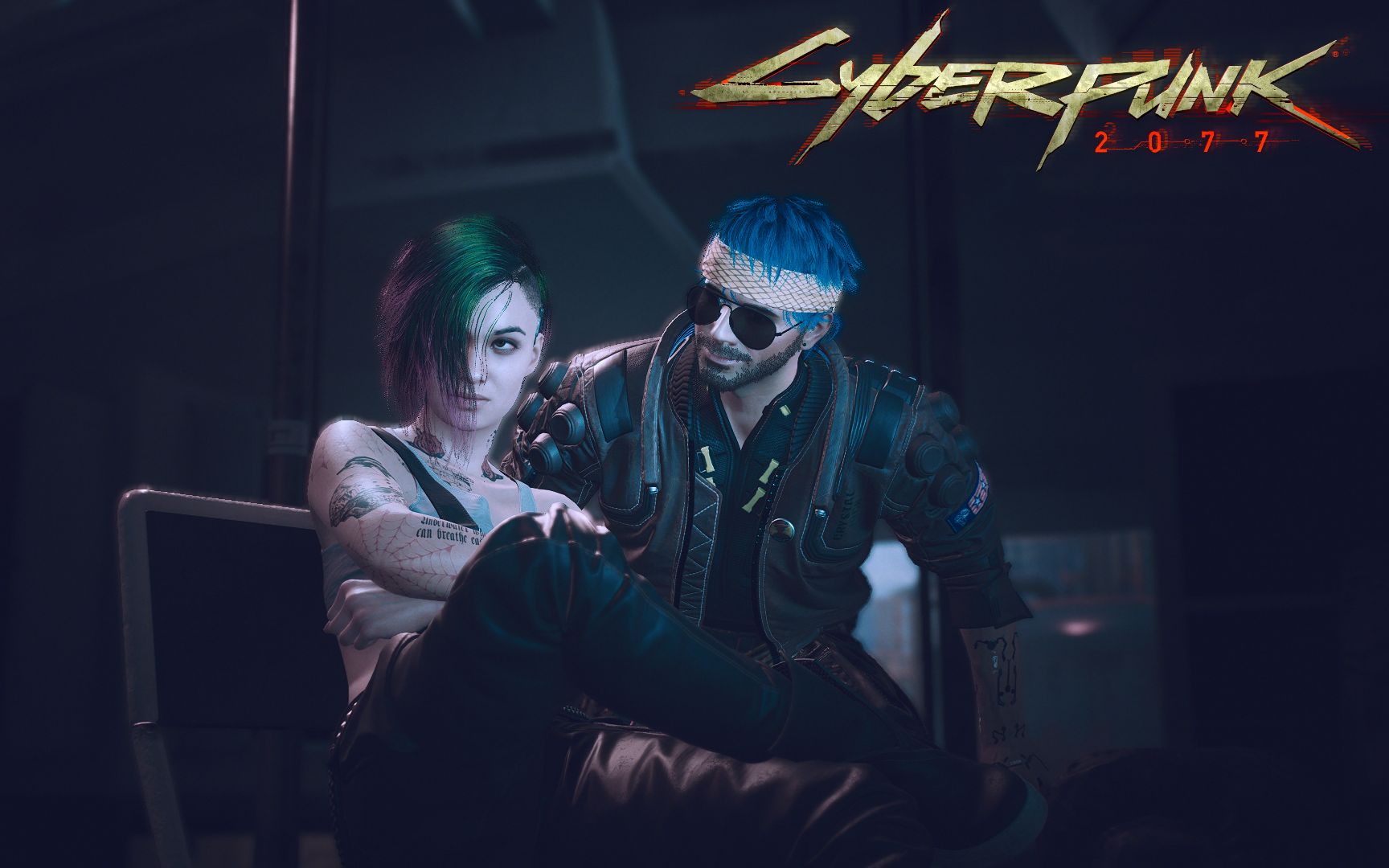 赛博朋克2077:朱迪剧情:前任,清早在云顶的露台和朱迪见面,总感觉怪怪